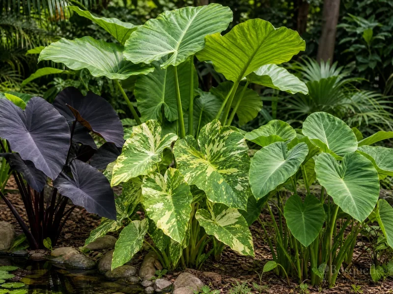 Types of Colocasia — for Thailand Giant Elephant Ear