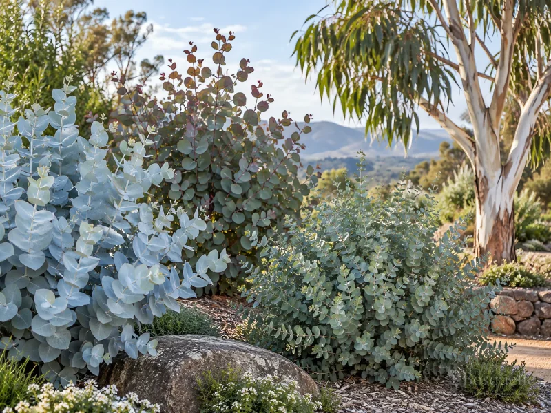 Types of Eucalyptus – Silver, Hardy, or Rainbow guide illustration