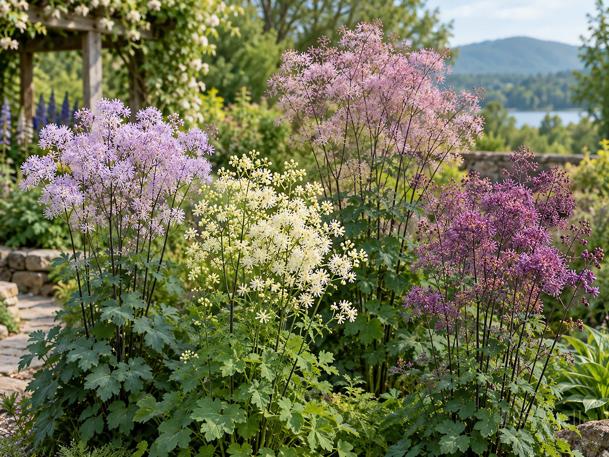 Types of Meadow Rue – Tall, Woodland, or Anemone guide illustration