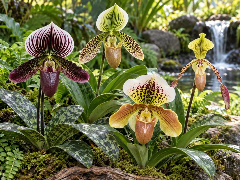 Types of Paphiopedilum — for Venus Slipper Orchid