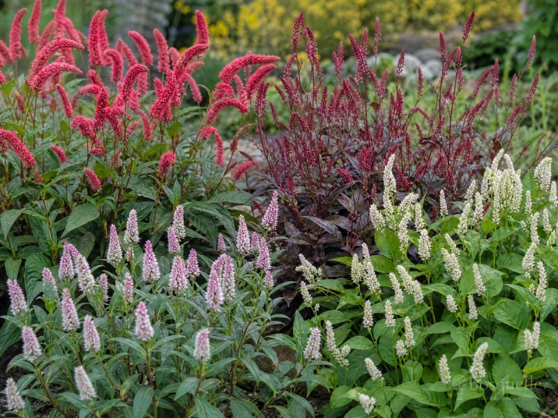 Types of Persicaria – by Habit guide illustration