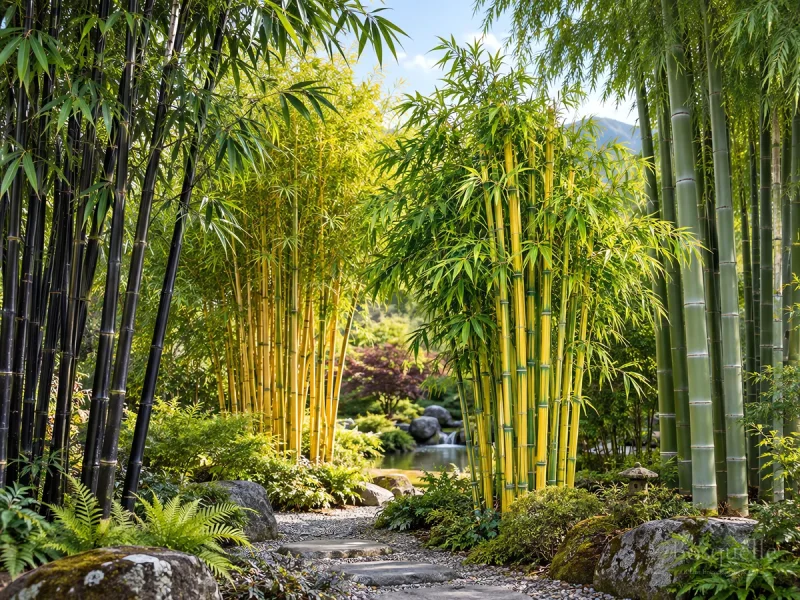 Types of Running Bamboo – Black, Golden, or Timber guide illustration