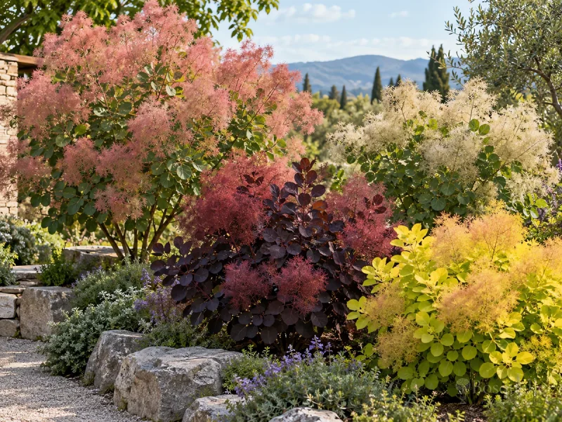 Types of Smoke Bush — for Smokebush 'Grace'