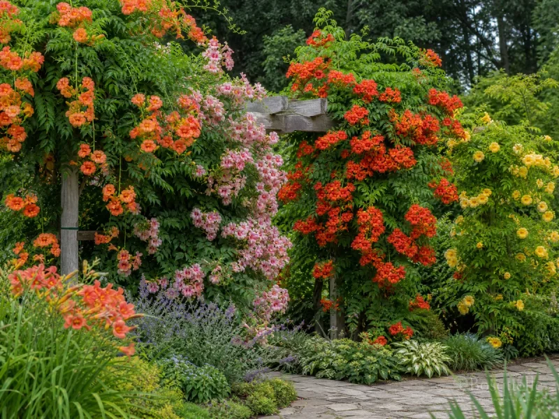 Types of Trumpet Vine — for Chinese Trumpet Creeper