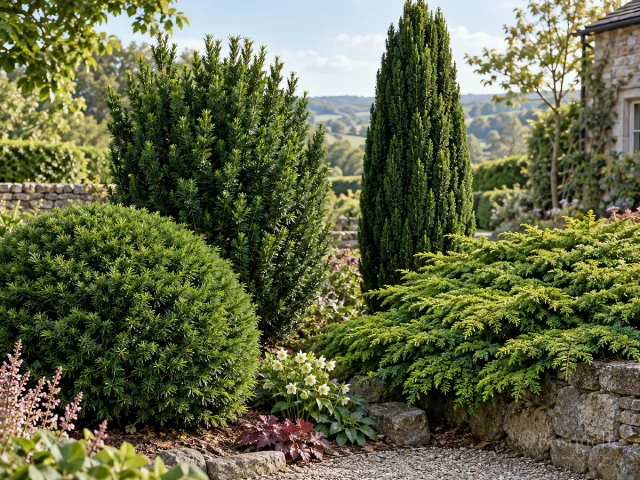 Types of Yew — for Irish Yew 'Fastigiata Aurea'